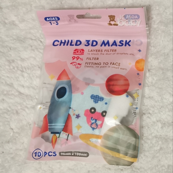 Children/Kids Disposable Masks - Farm Car - Picture 4 of 4